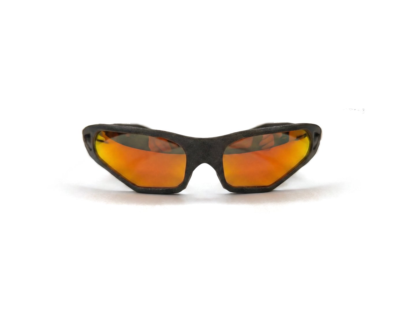 SUNSKRS Comet Titan Grey Red Mirror - front