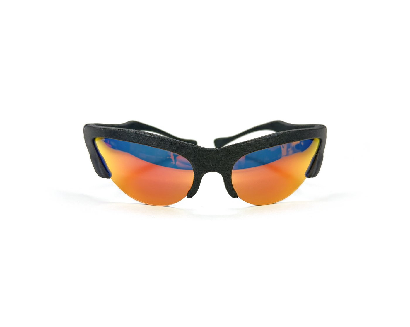 SUNSKRS Eclipse Titan Grey Red Mirror - front
