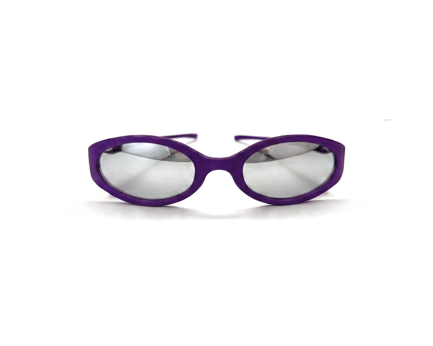 SUNSKRS Lightspeed Purple Silver Mirror - front