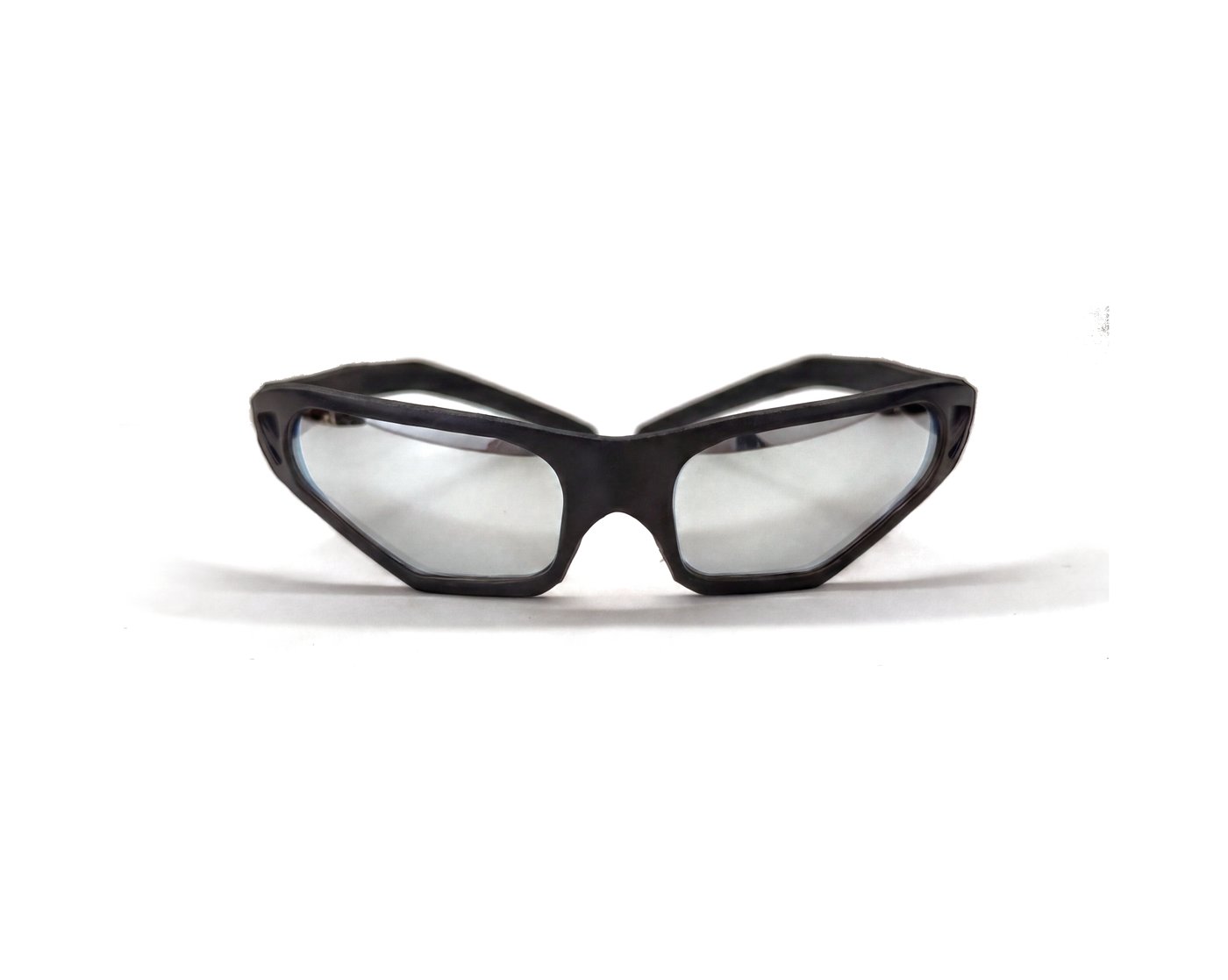 SUNSKRS Comet Black Silver Mirror - front