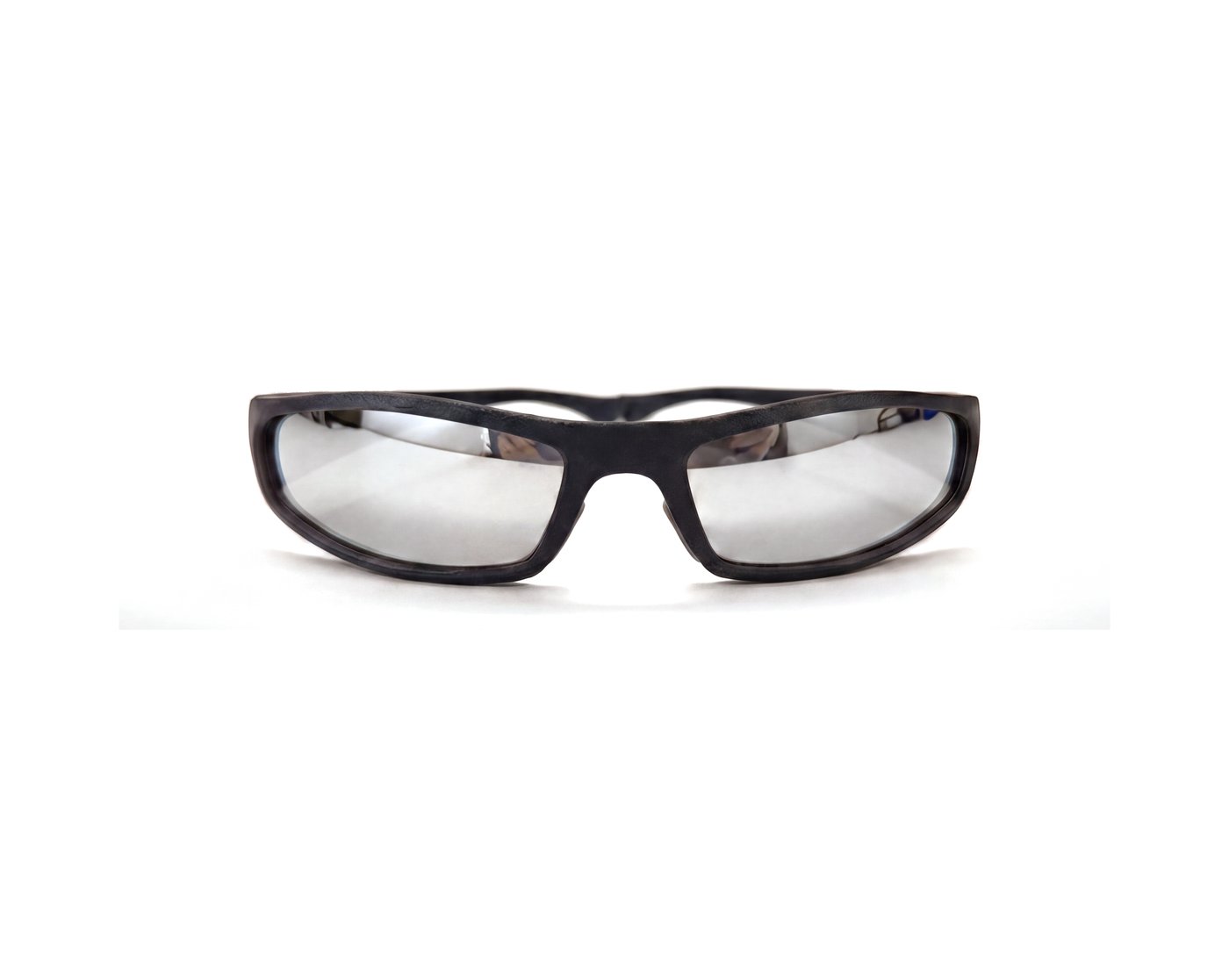 SUNSKRS Nova Black Silver Mirror - front