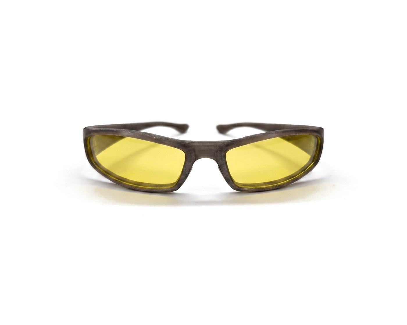 SUNSKRS Nova Grey Translucent Yellow - front